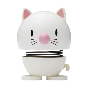 Hoptimist Cat -hahmo 7,3 cm - White - Hoptimist