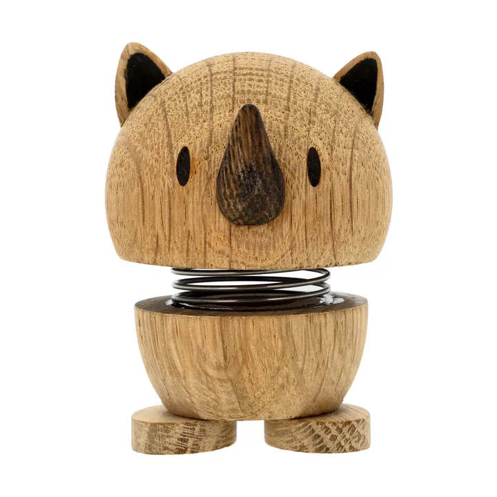 Hoptimist-figuuri S - Rhino, tammi - Hoptimist