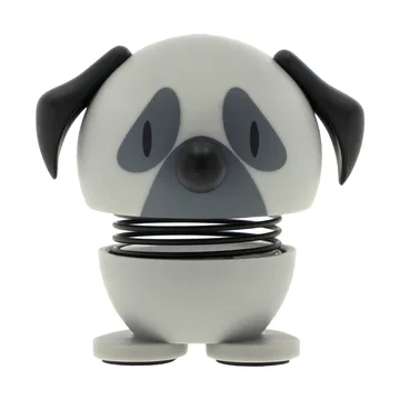 Hoptimist-figuuri XS - Pug, harmaa - Hoptimist