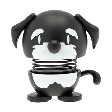 Hoptimist-figuuri XS - Schnauzer, musta - Hoptimist