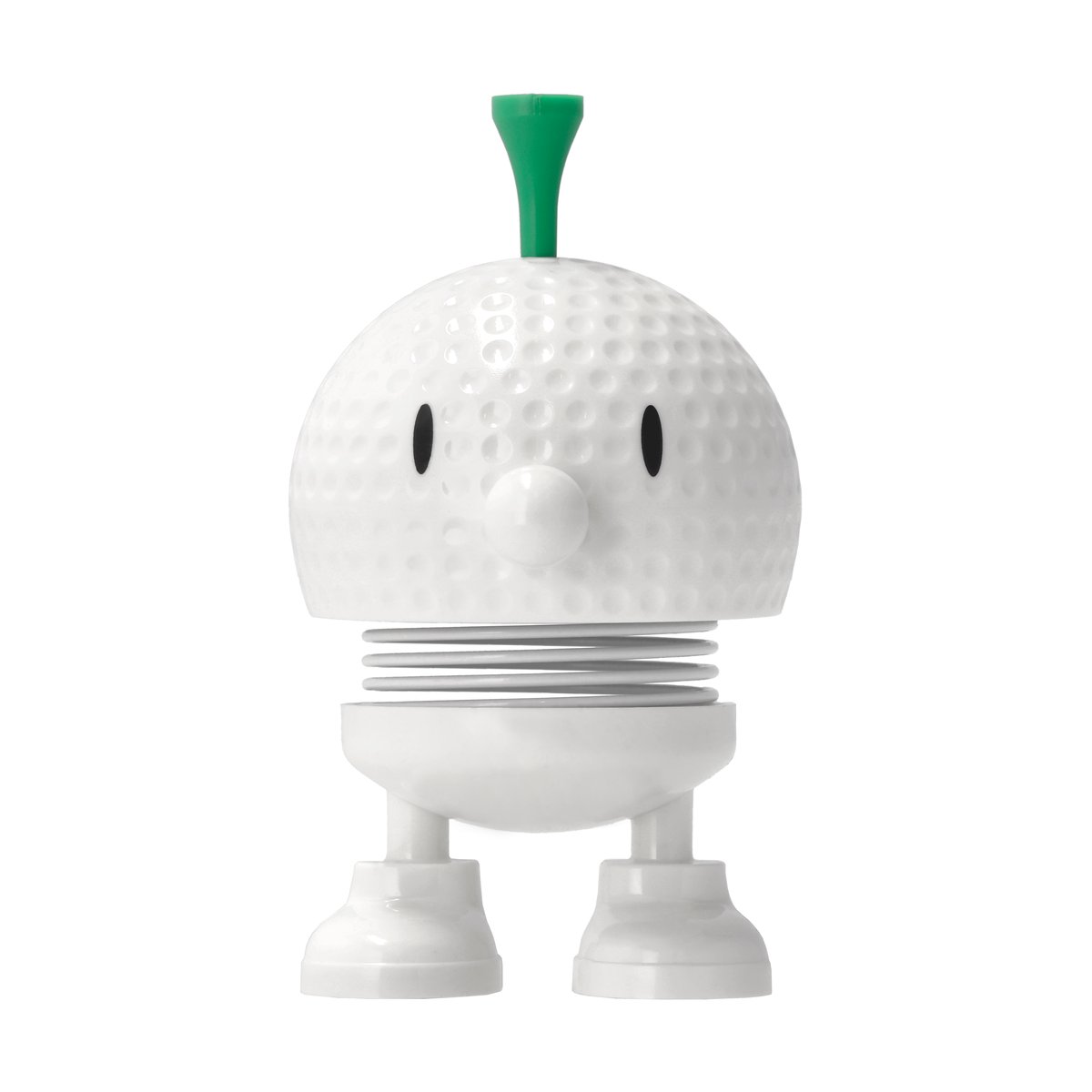Hoptimist Golf Bumble S figuuri Valkoinen | Skandinaavinen Sisustus | Puuhahmot | Valkoinen