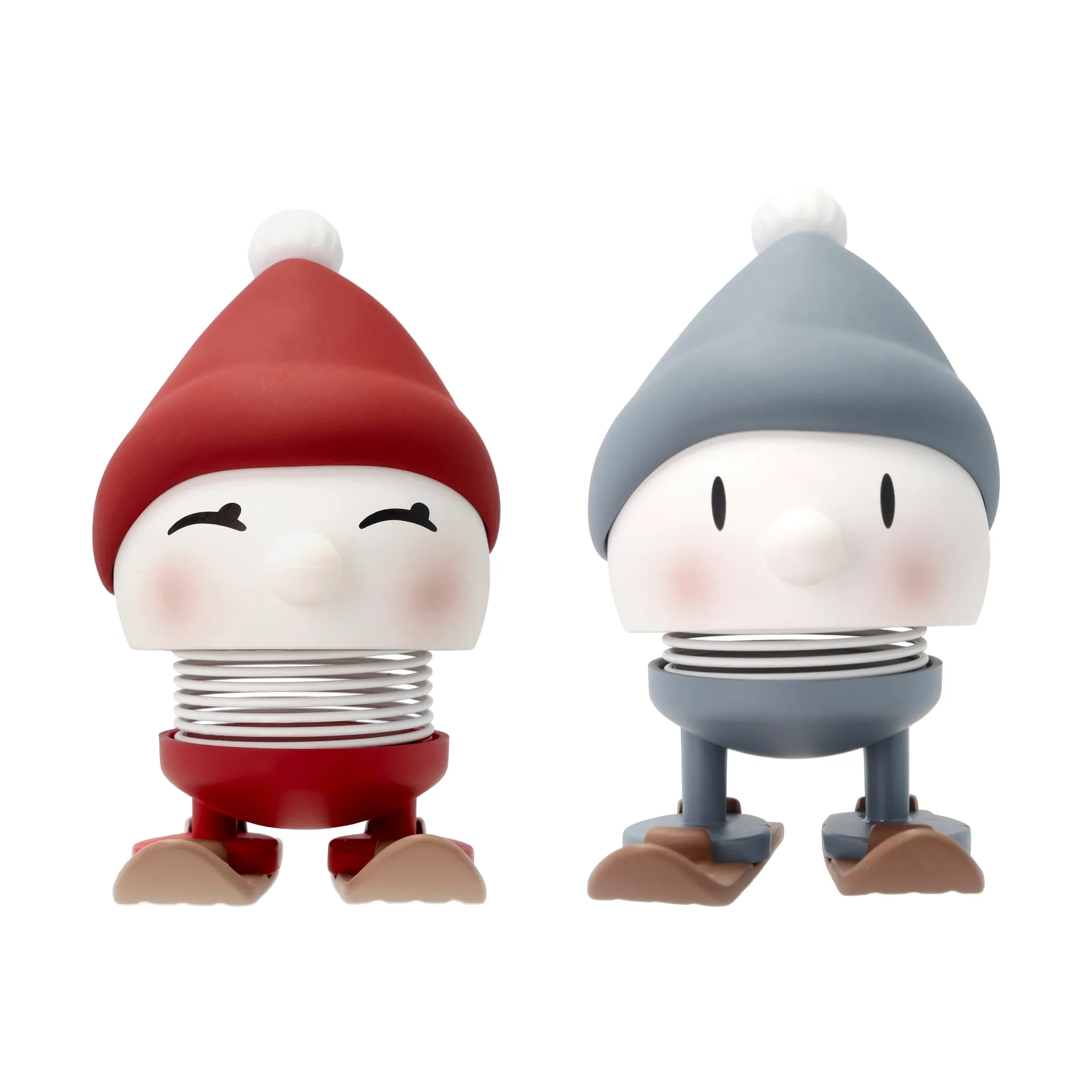 Hoptimist Skiing Bimble & Bumle S figuuri 2 osaa, Sky-Berry Hoptimist