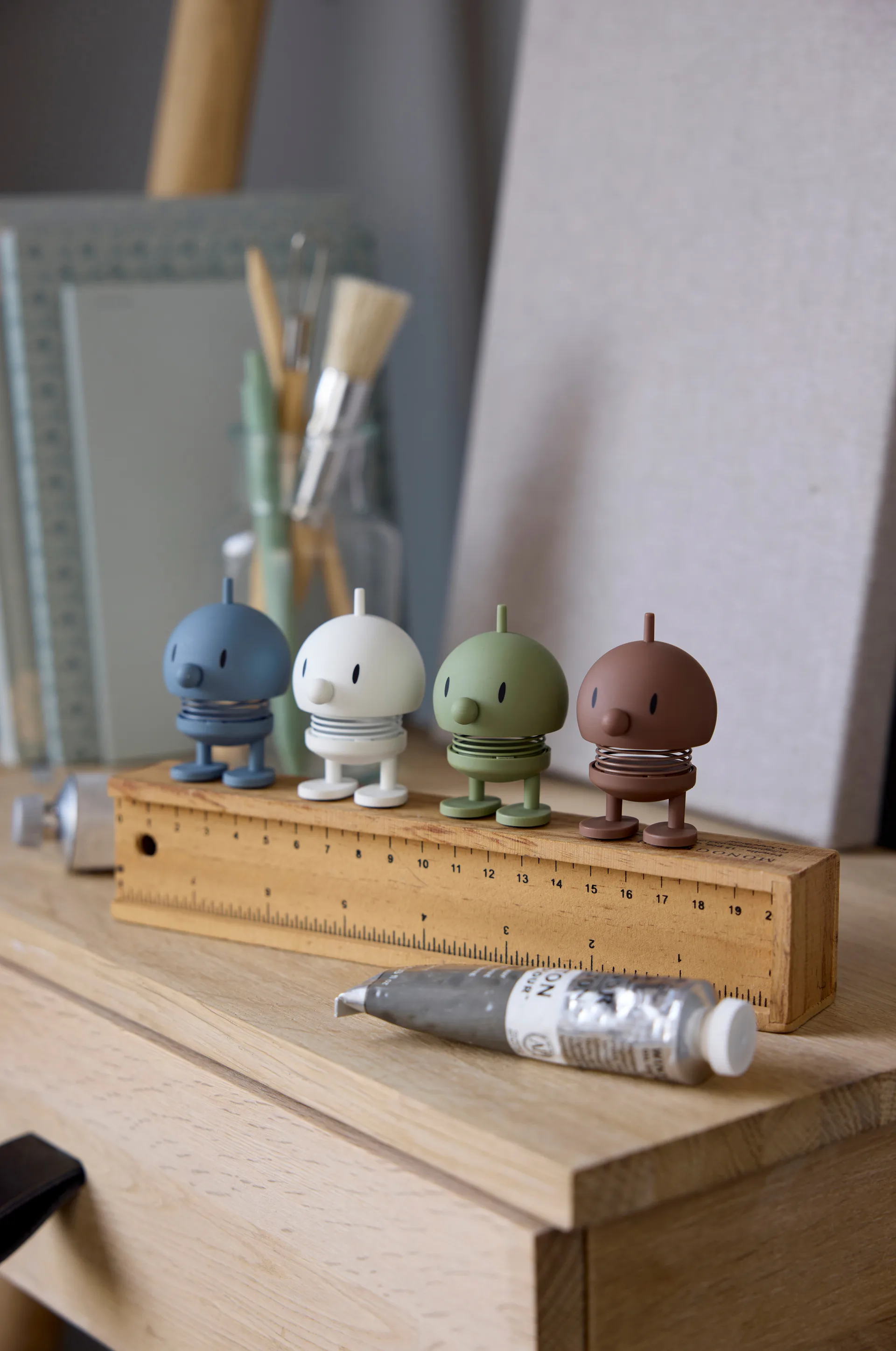 Hoptimist Soft Bumble -figuuri XS, Oliivi Hoptimist