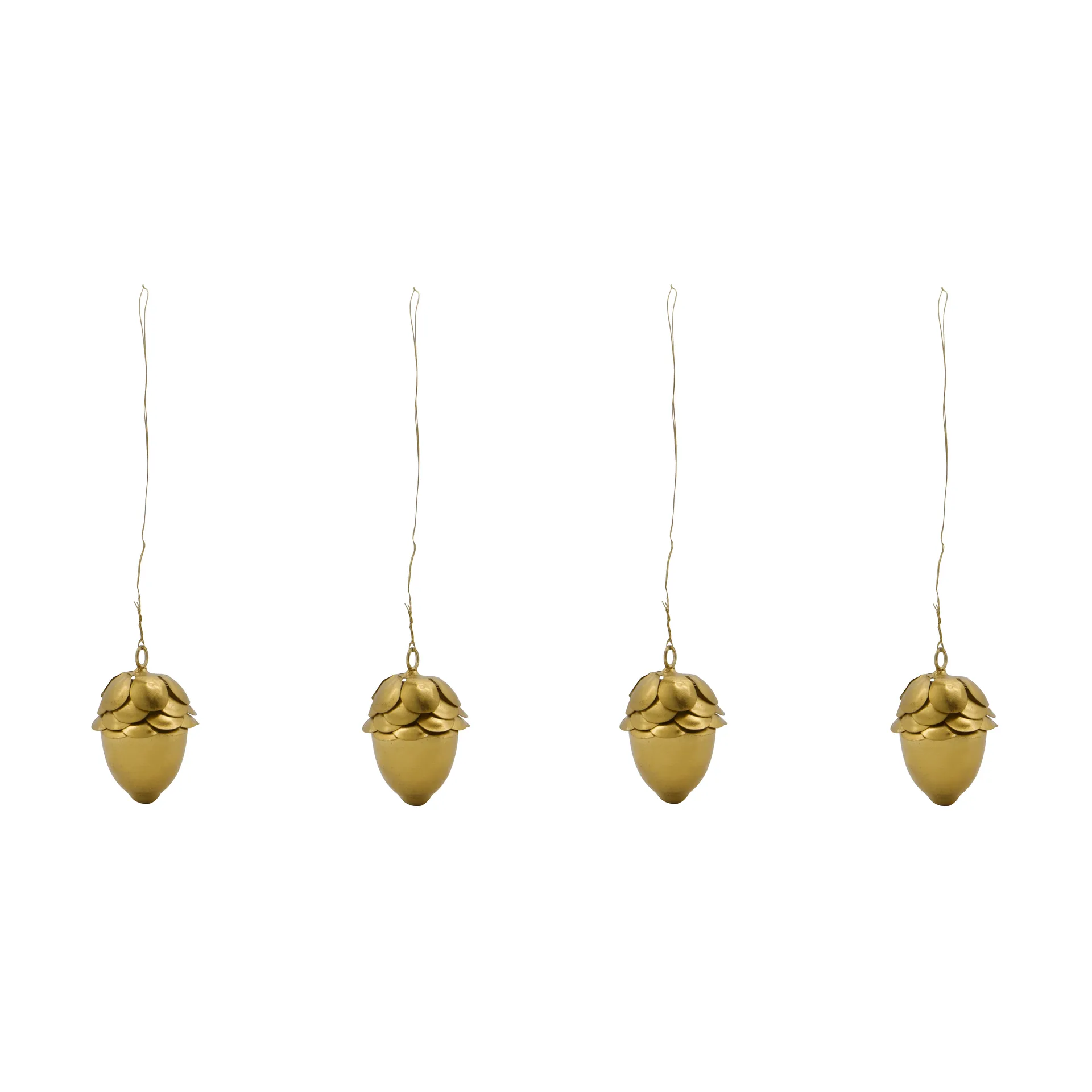 Acorn koristelu roikkuva 4-pack, Kulta House Doctor