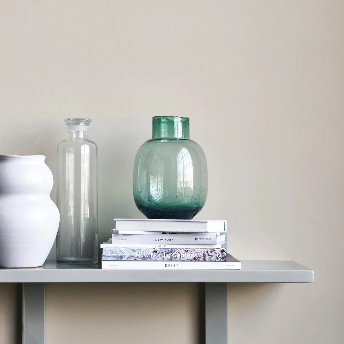 Alko maljakko 22 cm, Vihreä House Doctor