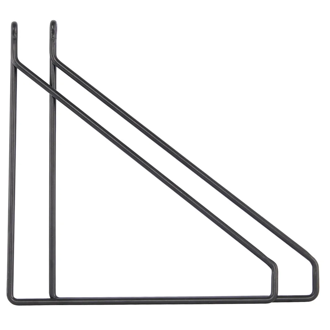 Apart hyllykonsolit 2-pakkaus, Musta House Doctor