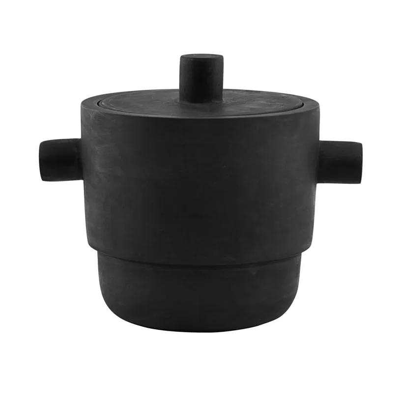 Ask jääpala-astia, 17 cm, Musta House Doctor