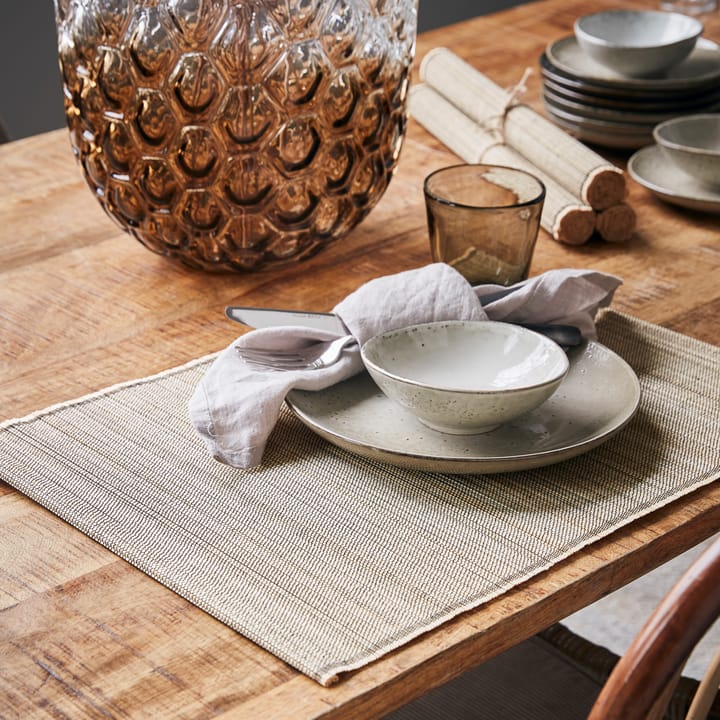Bamb pöytätabletti 33x45 cm, 4-pakkaus - Luonnonvärinen - House Doctor