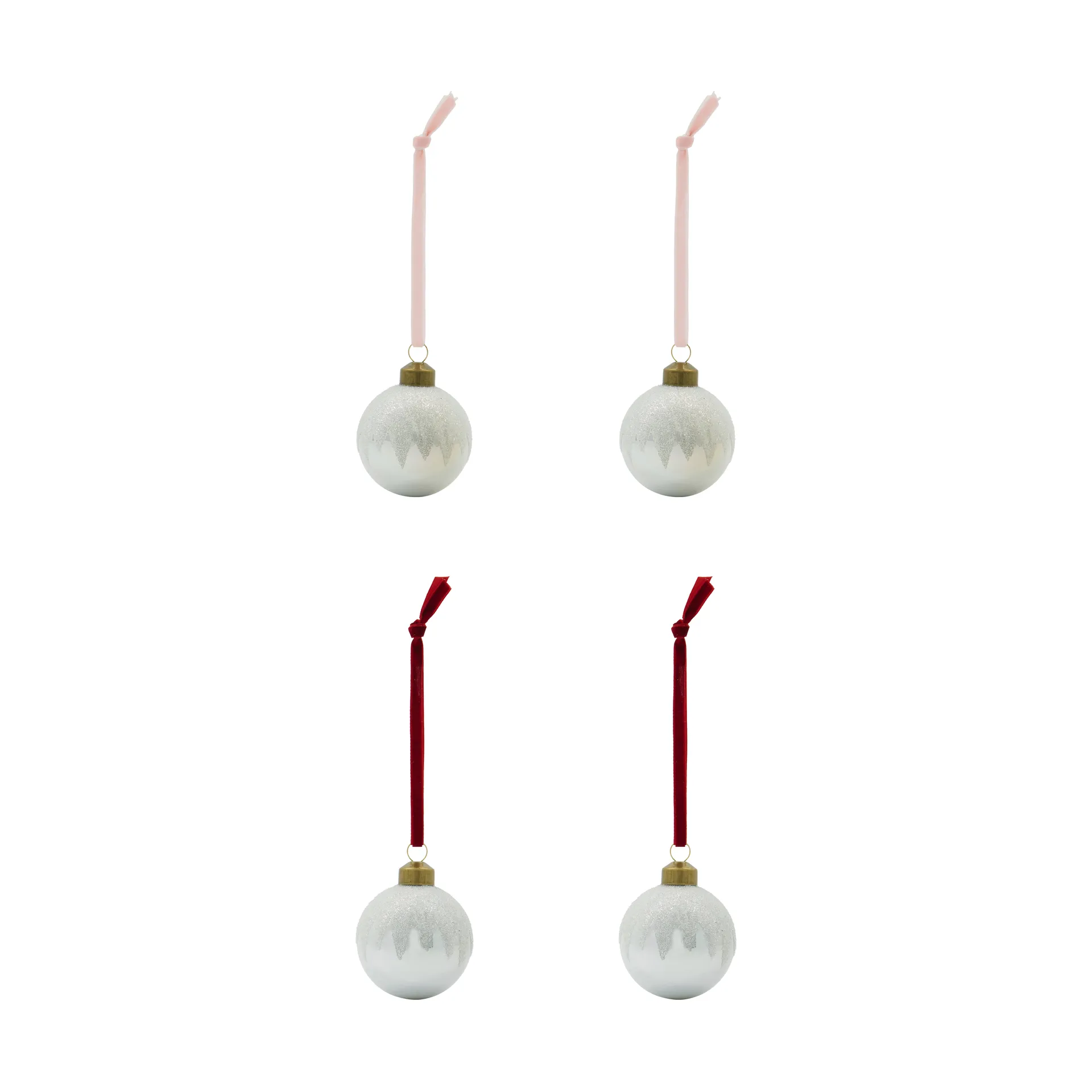 Bano joulukuusipallo 4-pack, Hopea House Doctor