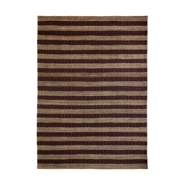 Block-matto ruskea-natural - 160 x 230 cm - House Doctor