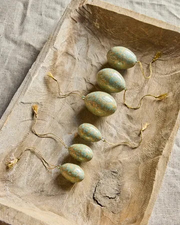 Bloom pääsiäismuna 6 osaa - Vaaleansininen - House Doctor