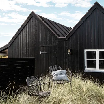 Brea rottinki tuoli 2-pack Musta - House Doctor