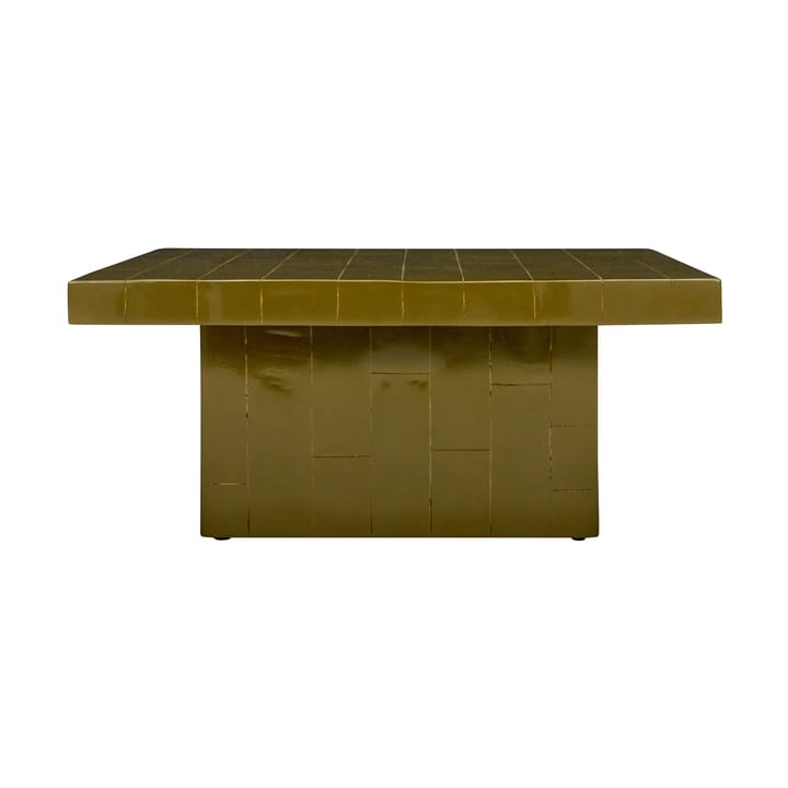 Brick-sohvapöytä 100x100x44 cm - Vihreä - House Doctor