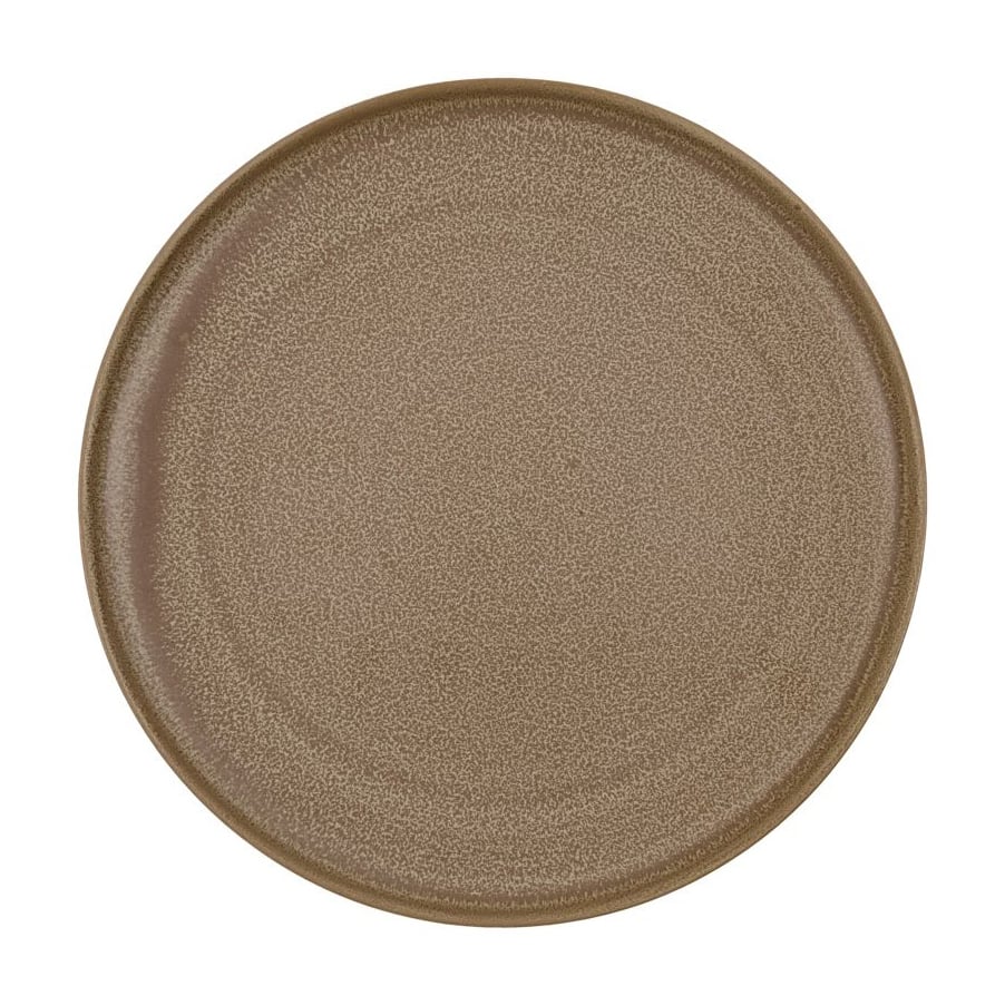House Doctor Cara ruokalautanen 27 cm Camel | Skandinaavinen Sisustus | Ruokalautaset | Ruskea