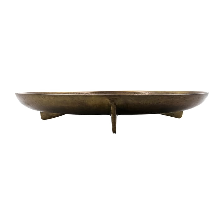 Cast tarjotin Ø38 cm, Antiikki messinki House Doctor