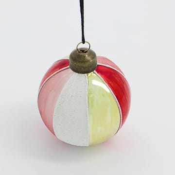 Cirkus joulukuusenpallo Ø 6 cm - Punainen - House Doctor