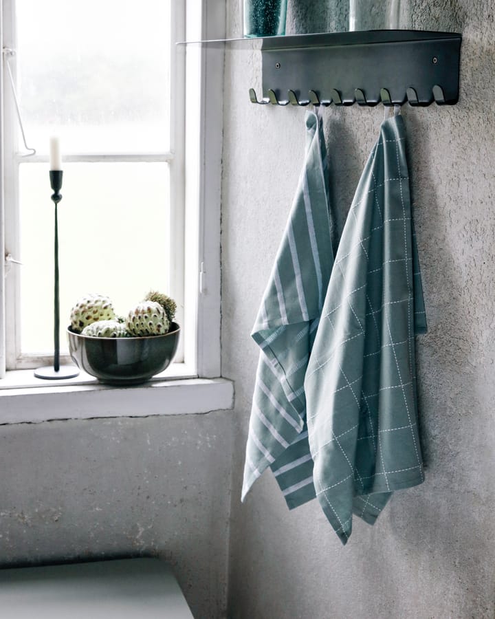 Clean keittiöpyyhe 2-pakkaus - Vaaleansininen - House Doctor