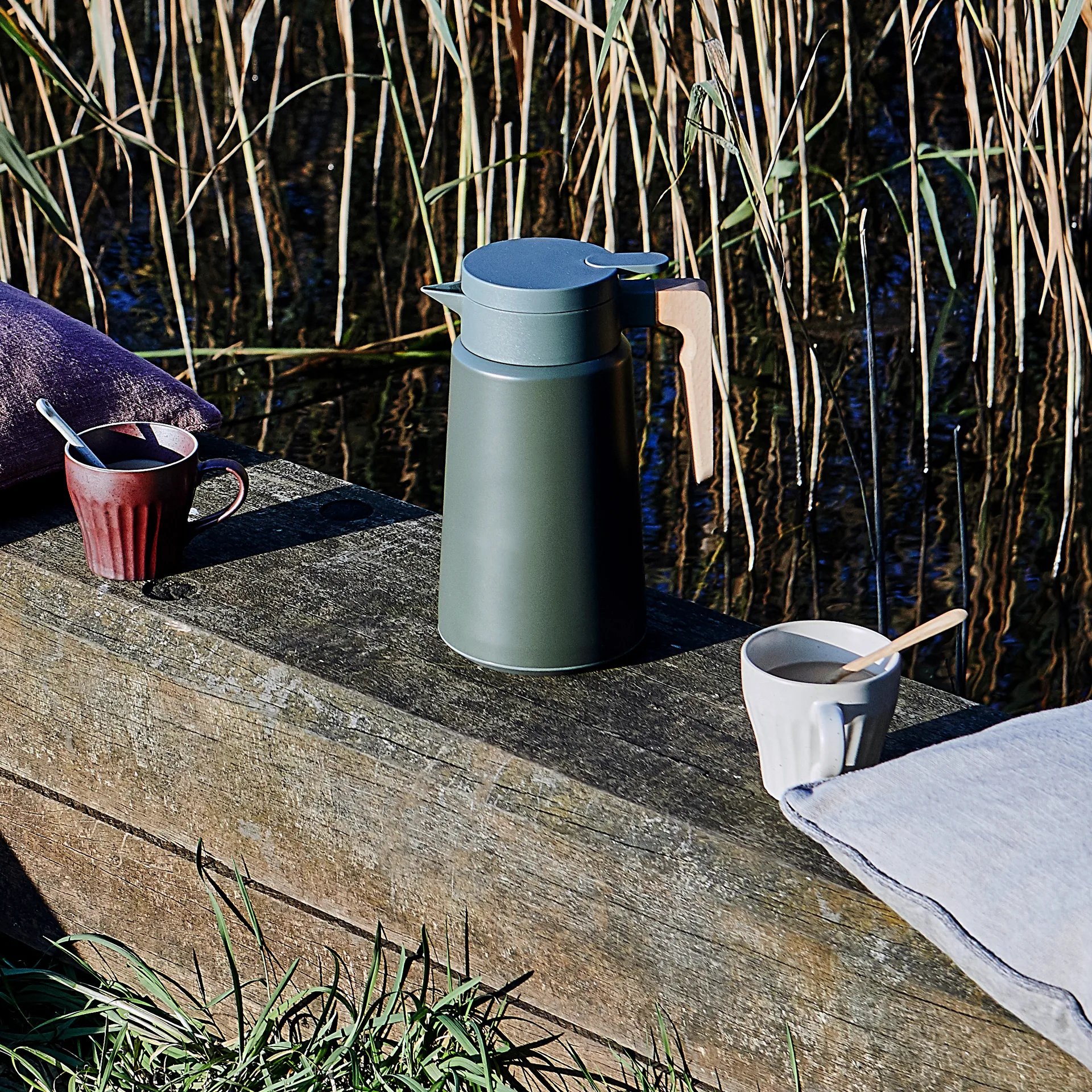 Cole termoskannu 1,8 L, Vihreä House Doctor