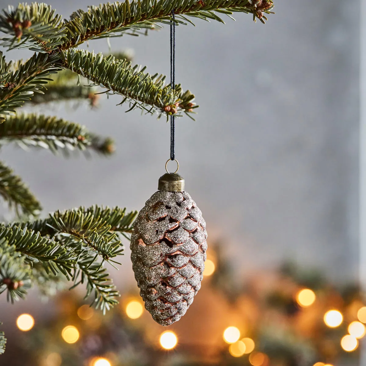 Cona joulupallo Ø5,5 cm 4 kpl, Ruskea House Doctor