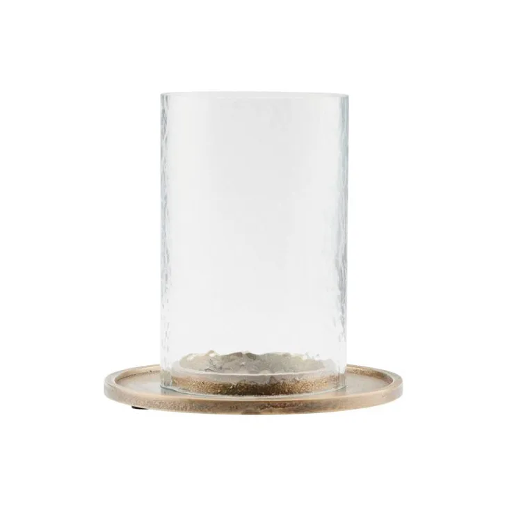 Cylo kynttilänjalka, 15,5 cm, Antiikkimessinki House Doctor