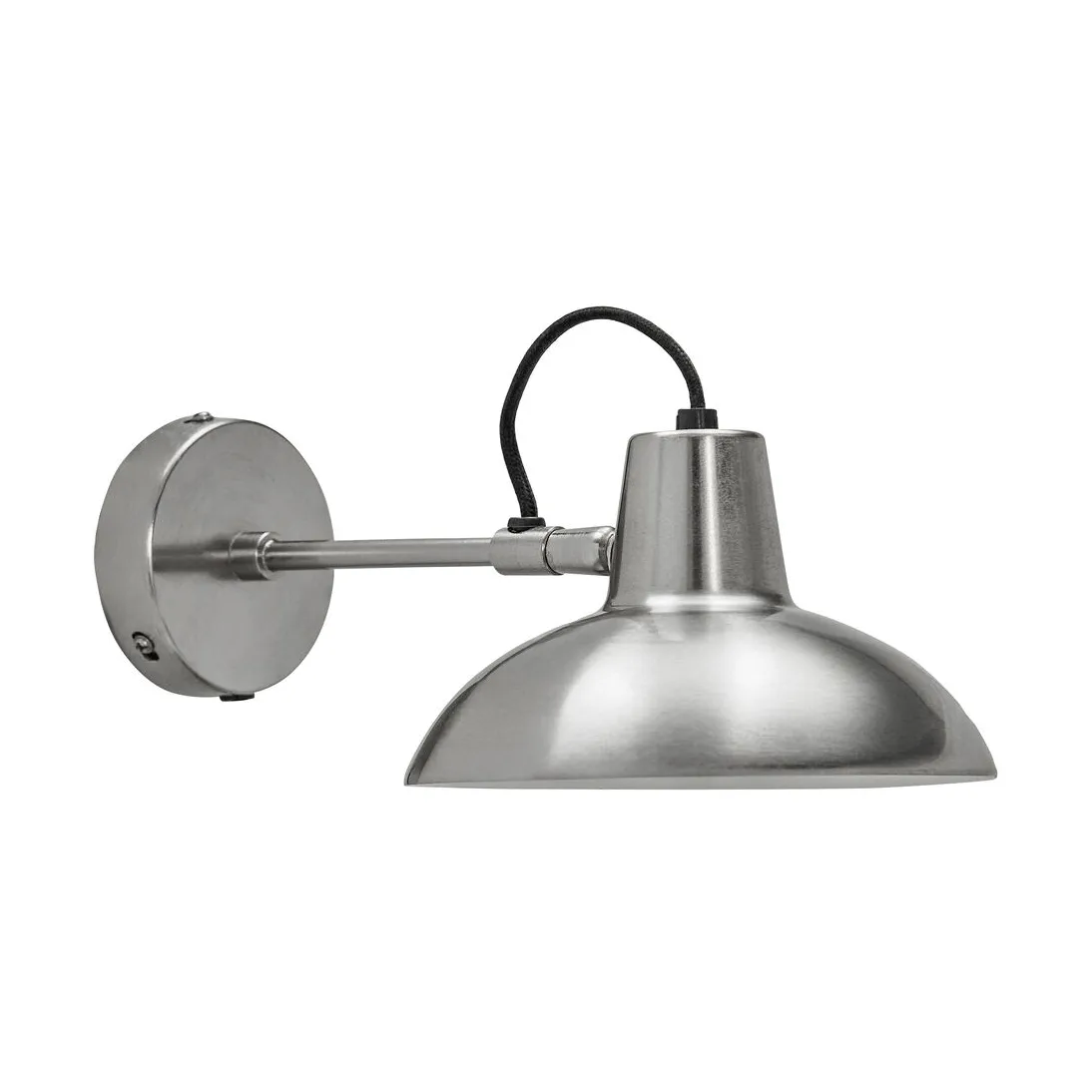 Desk seinävalaisin 30 cm, Harjattu hopeanvärinen House Doctor