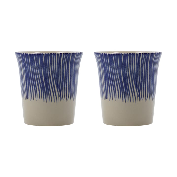 Diva muki 25 cl 2-pack - Sininen - House Doctor