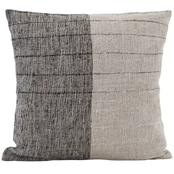 Dived tyynynpäällinen, 50 x 50 cm - Musta-off white - House Doctor