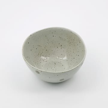 Dots kulho Ø 12 cm - Valkoinen-vihreät pilkut - House Doctor