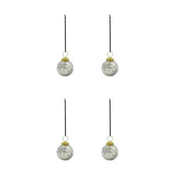 Fiore joulukuusenkoriste 4-pack - Vaaleansininen - House Doctor