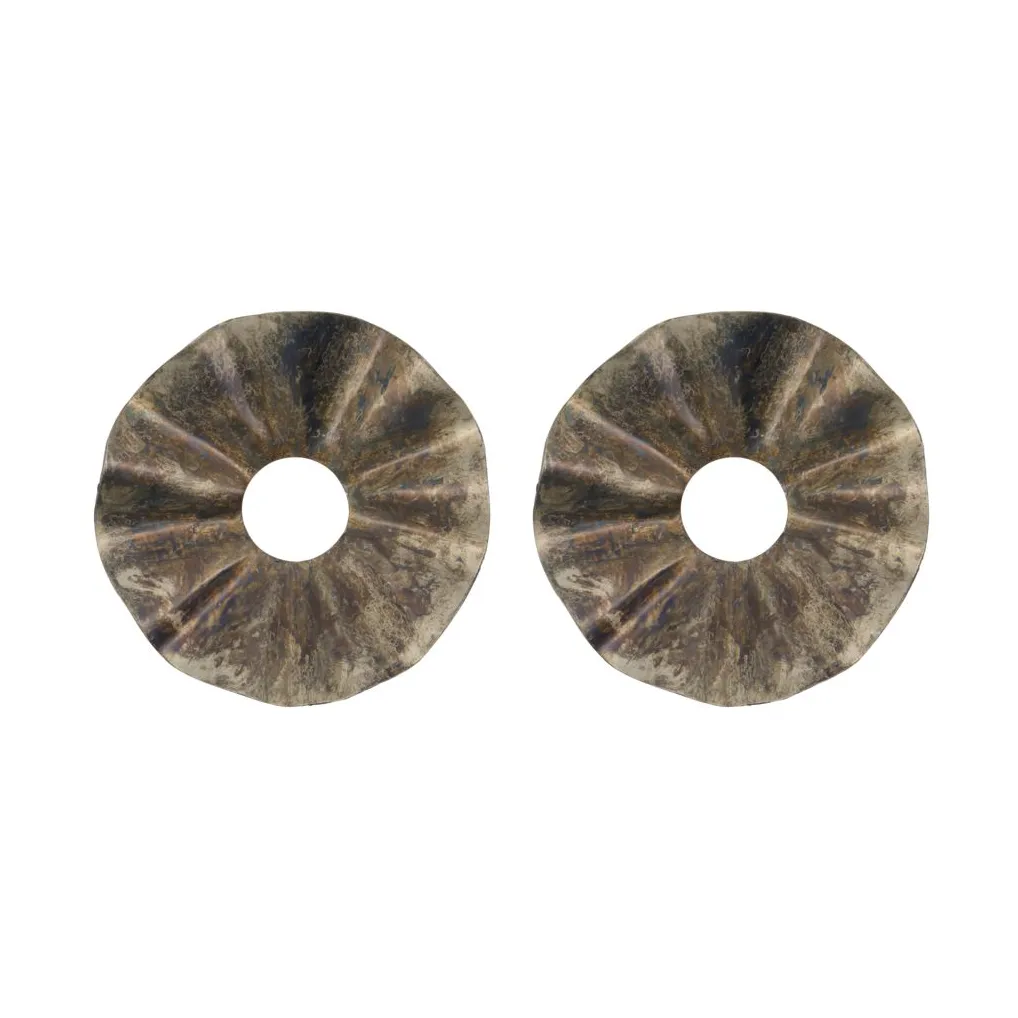 Flolo kynttilämansetti Ø8,5 cm 2-pack, Antiikinruskea House Doctor