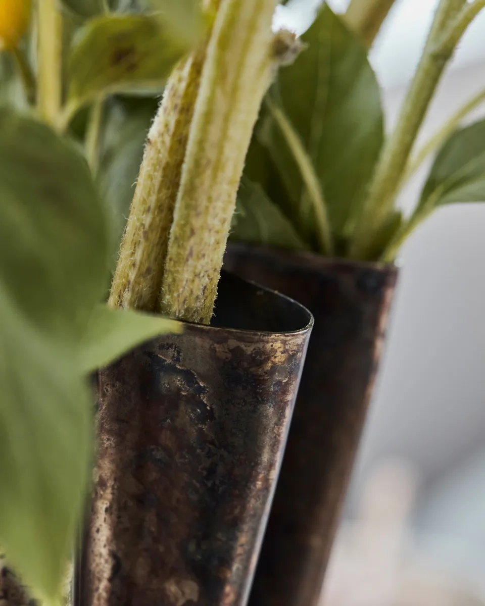 Flood vaasi Ø23 cm, Antiikki ruskea House Doctor