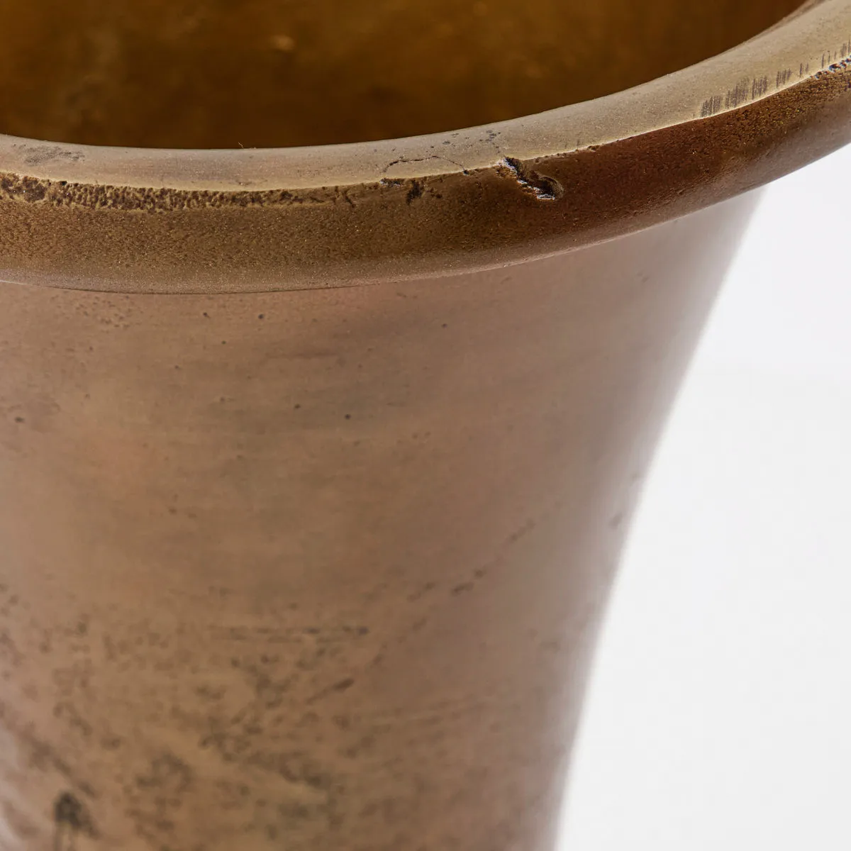 Florist maljakko 33 cm, Antiikkimessinki House Doctor