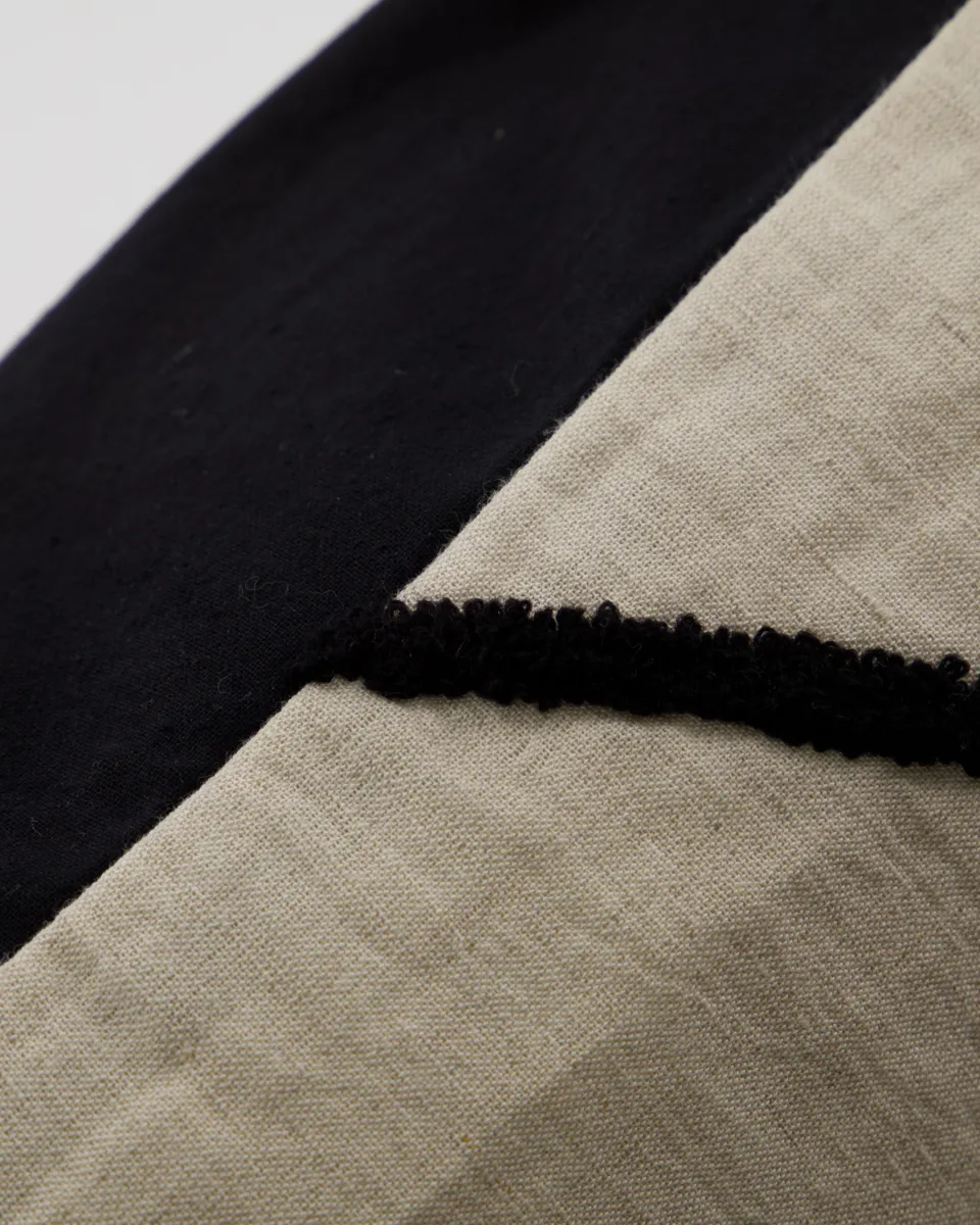 Fly tyynynpäällinen 50x50 cm., Svart-off white House Doctor