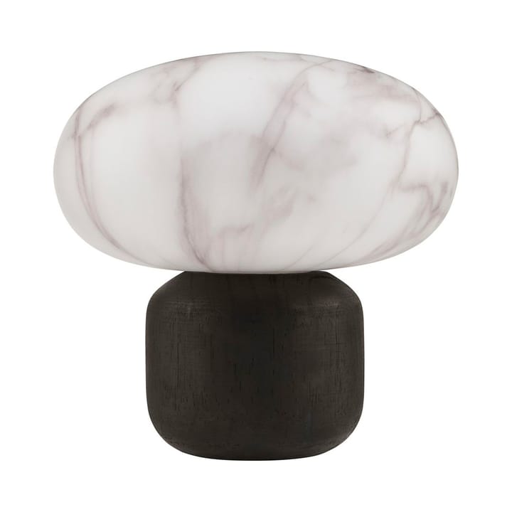 Fog lyhty, musta-valkoinen marmori - 20 cm - House Doctor
