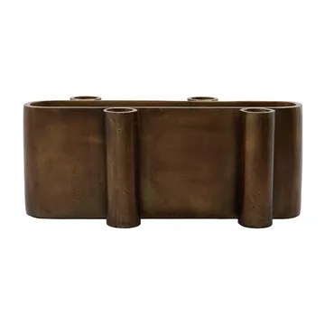 Four adventtikynttelikkö ovaali - Antiikkimessinki - House Doctor