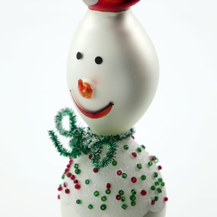 Frosty joulukuusenkoristeet 15,9 cm 3 kpl pakkaus, Valkoinen House Doctor