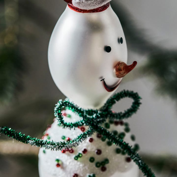 Frosty joulukuusenkoristeet 15,9 cm 3 kpl pakkaus, Valkoinen House Doctor