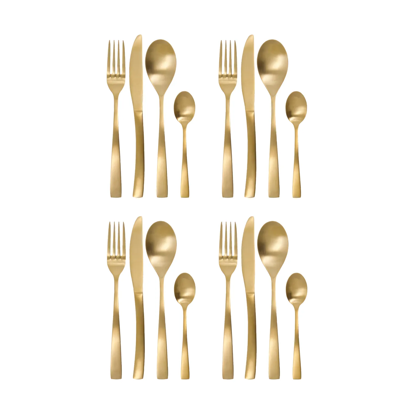 Golden aterinsetti 16 osaa, Kultainen House Doctor