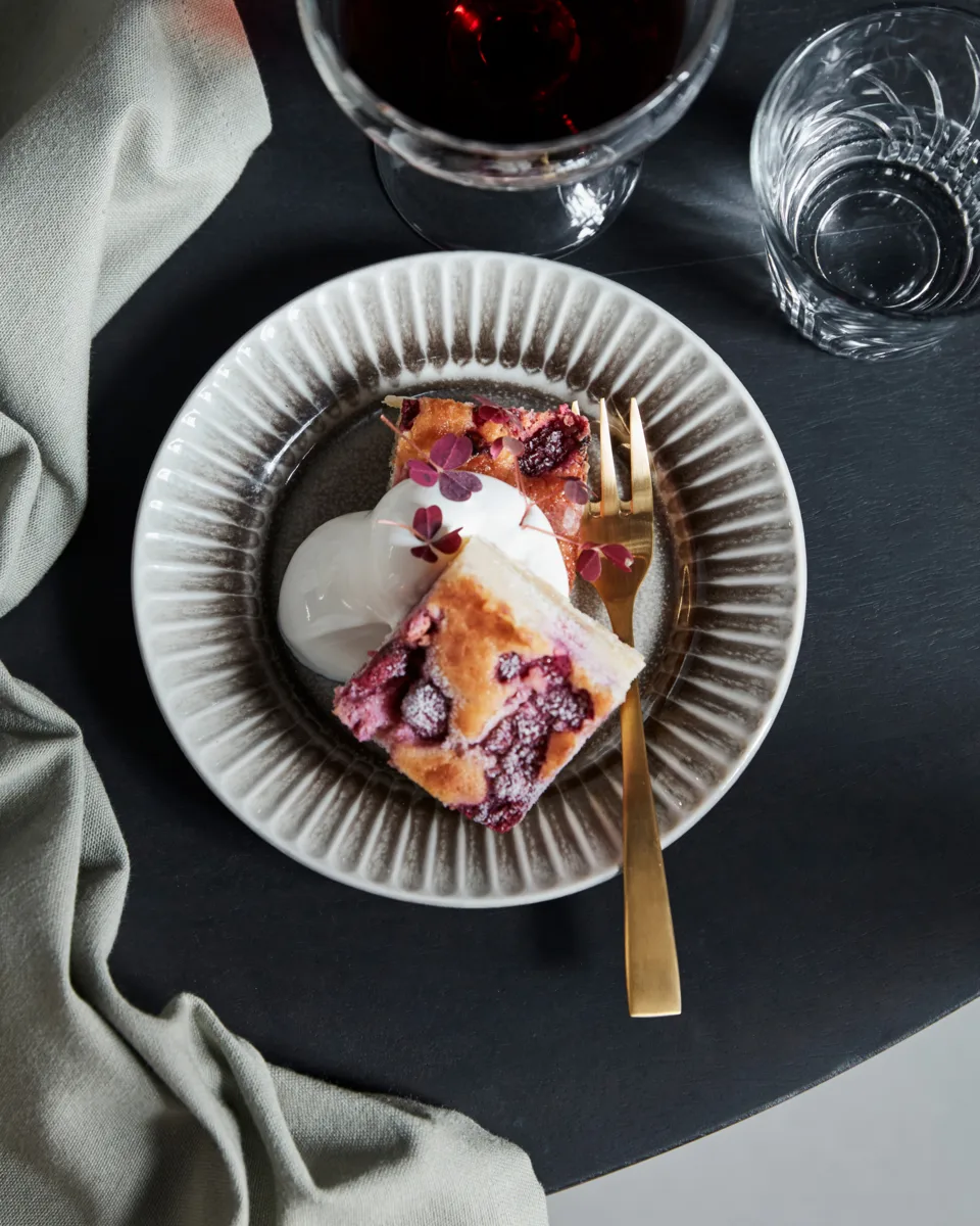 Golden kakkuhaarukka 4-pack., Kultainen House Doctor