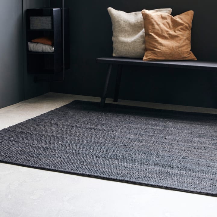 Hempi matto 180x180 cm - Musta - House Doctor