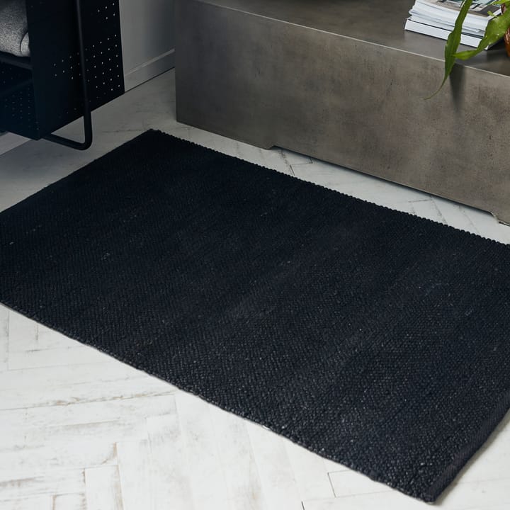 Hempi matto 85x130 cm - Musta - House Doctor