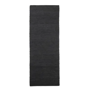 Hempi matto 90x300 cm - Musta - House Doctor