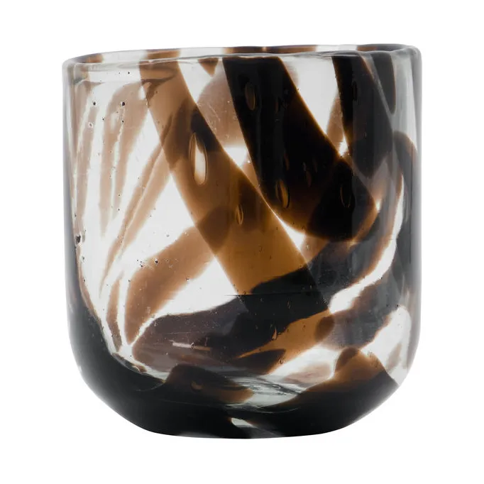 Home lämpökynttilänpidike Ø9 cm 2 kpl, Tummanruskea House Doctor