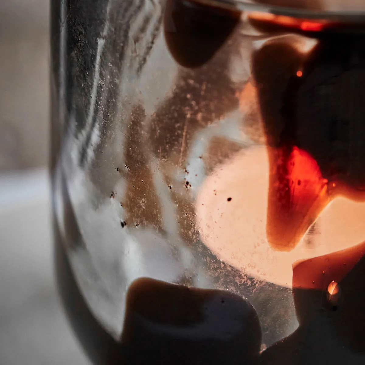 Home lämpökynttilänpidike Ø9 cm 2 kpl, Tummanruskea House Doctor