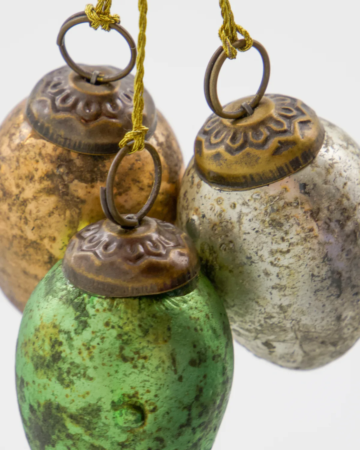 House Doctor egg pääsiäiskoristeet 12 osaa, Vihreä, vaaleanpunainen, luonnonvalkoinen House Doctor