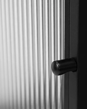 House Doctor kaappi - Musta, 70,5×40×168 cm - House Doctor