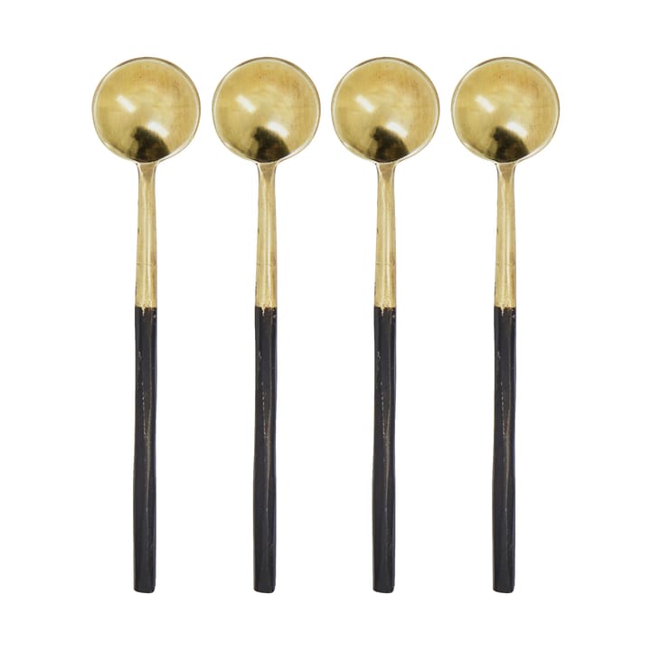 House Doctor lusikka 4-pack - Antiikkimessinki - House Doctor