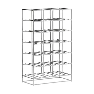 House Doctor viiniteline 24 pullolle 41x67 cm - Hopeinen viimeistely - House Doctor