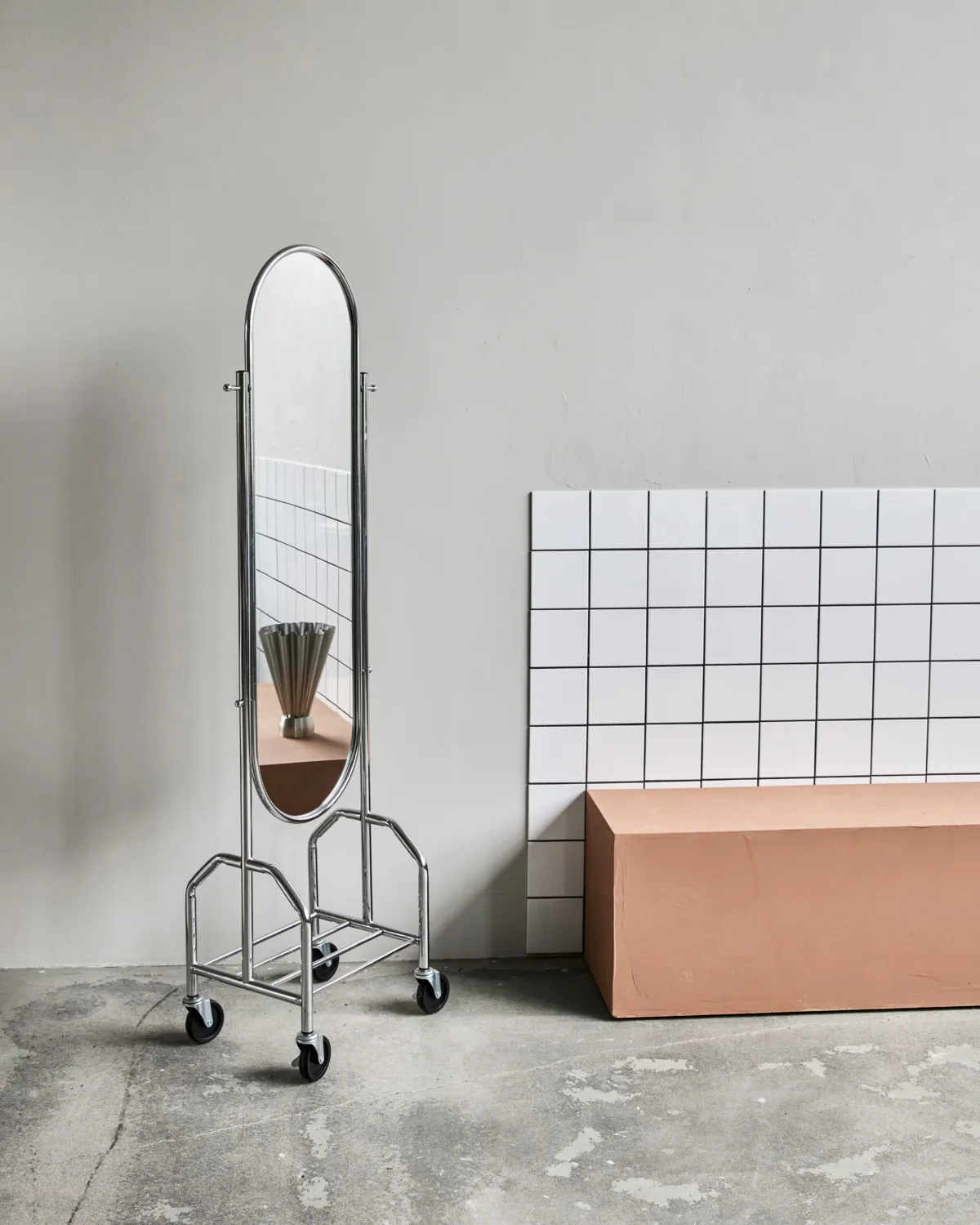 Image lattiapeili, Hopea viimeistely, 53,5x35,5x179,5 cm House Doctor