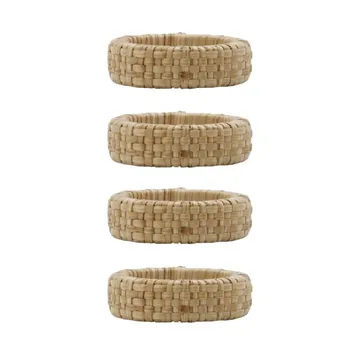 Kind servettirengas Ø5 cm 4 kpl - Bambu - House Doctor
